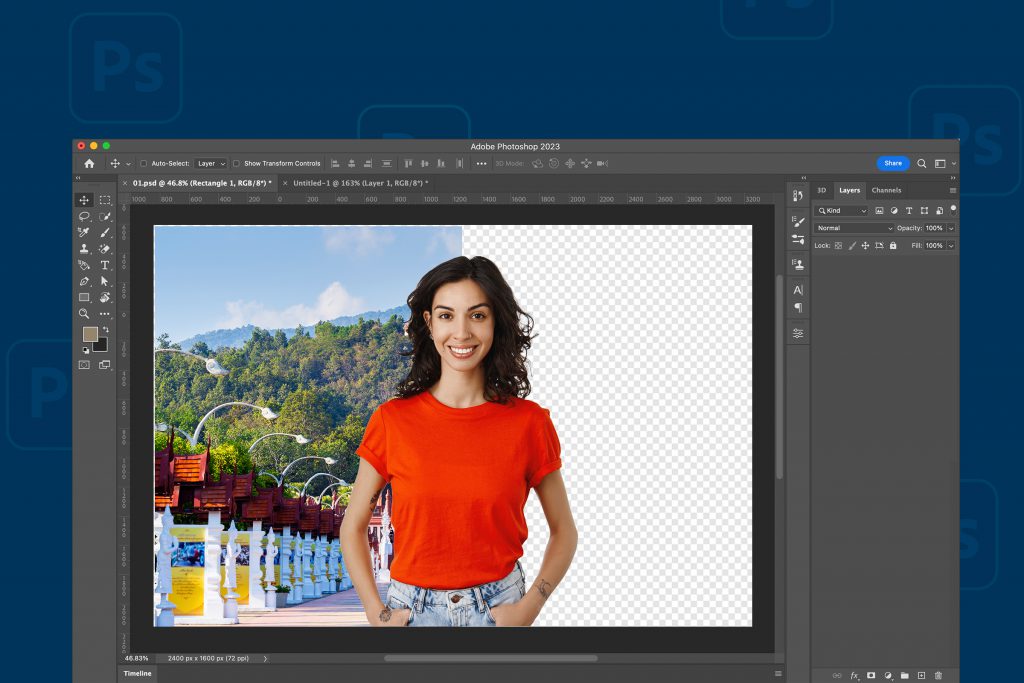 How to Remove the Background in Photoshop